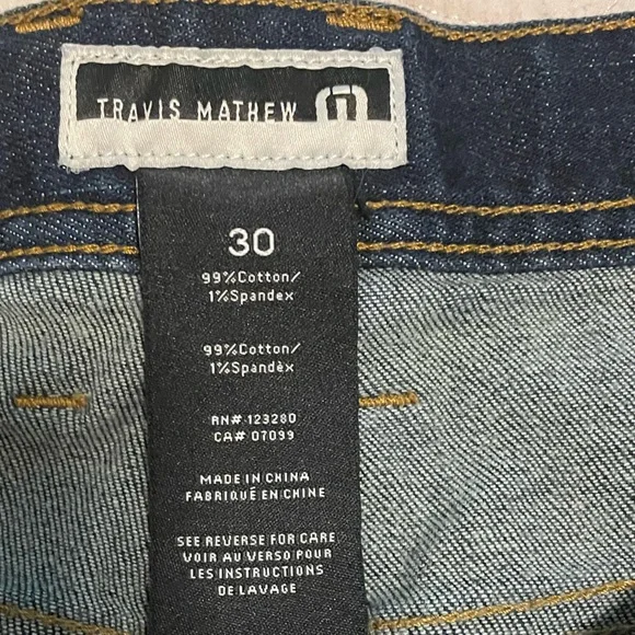🔹EUC🔹TRAVIS MATHEW JEANS🔹NO RIPS OR TEARS🔹 - Picture 2 of 2